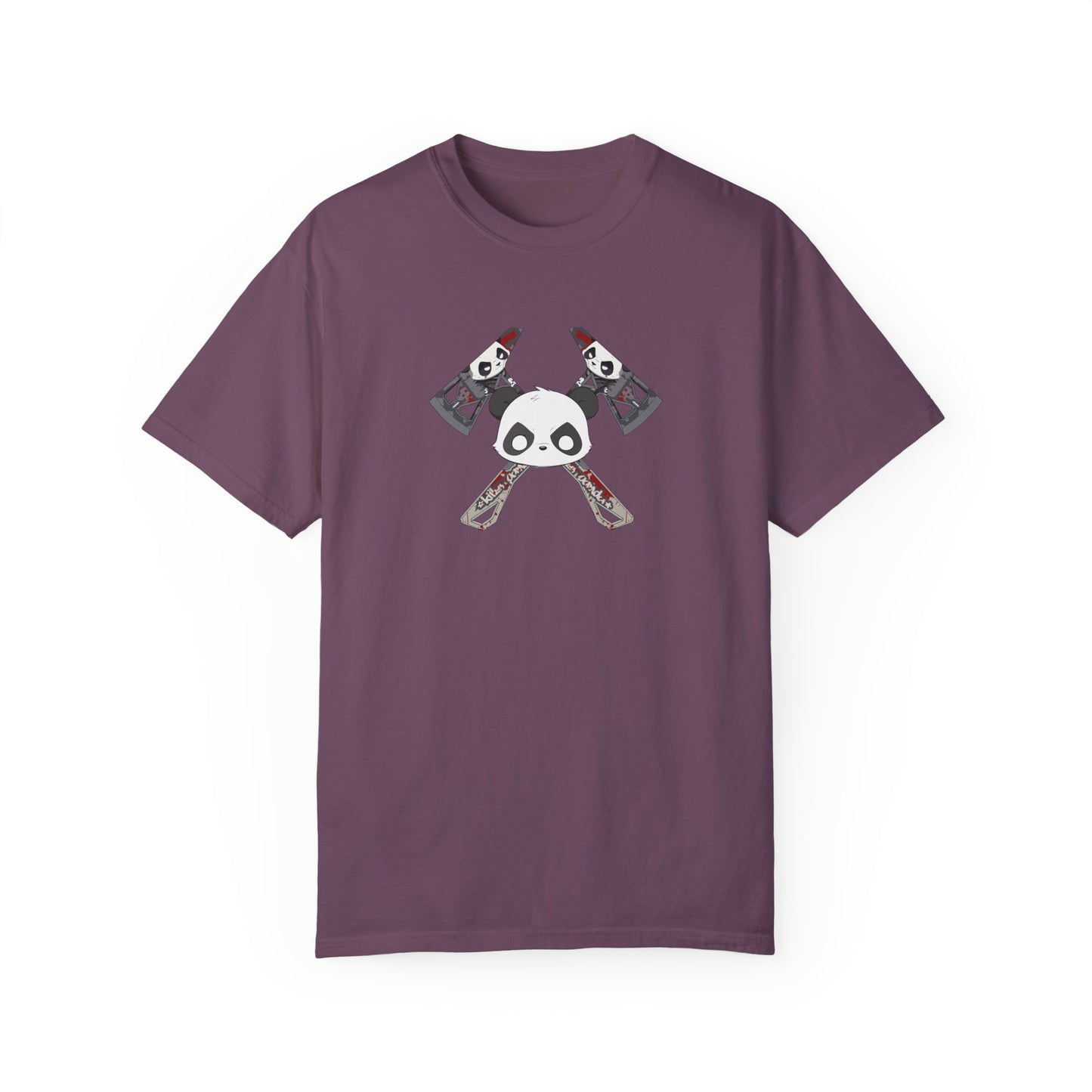 Killer Panda Streetwear - Cross Bones Unisex Garment-Dyed T-shirt