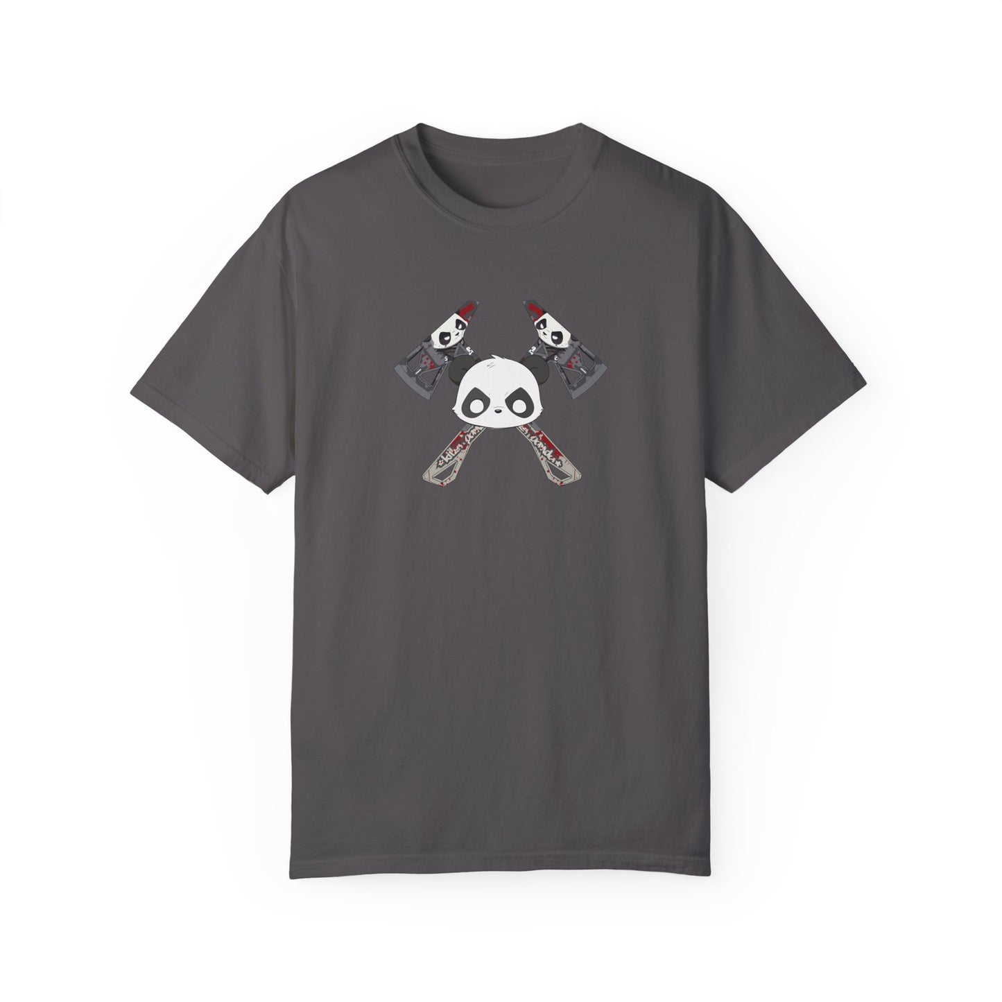 Killer Panda Streetwear - Cross Bones Unisex Garment-Dyed T-shirt