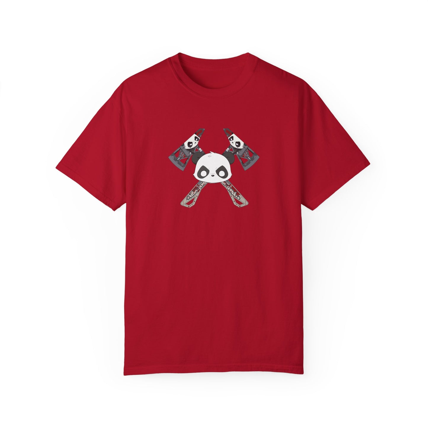 Killer Panda Streetwear - Cross Bones Unisex Garment-Dyed T-shirt