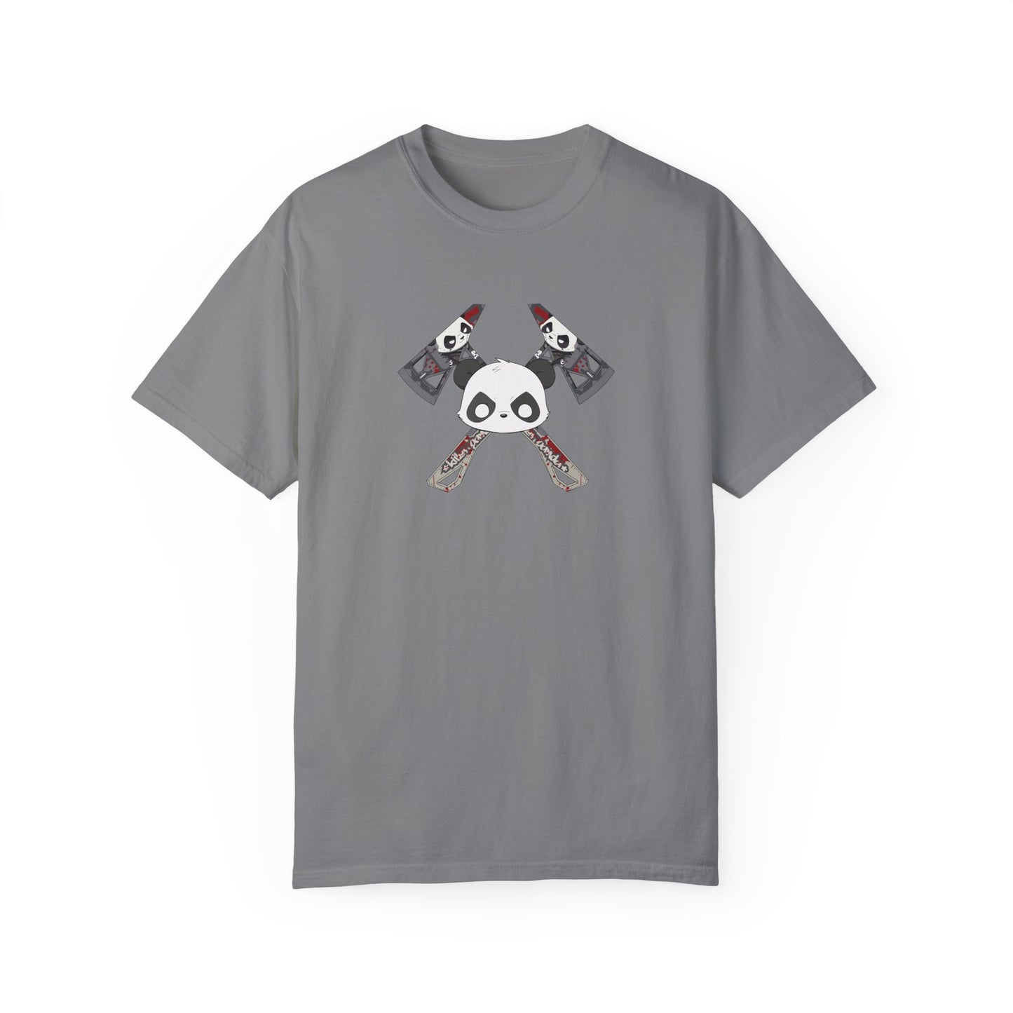 Killer Panda Streetwear - Cross Bones Unisex Garment-Dyed T-shirt
