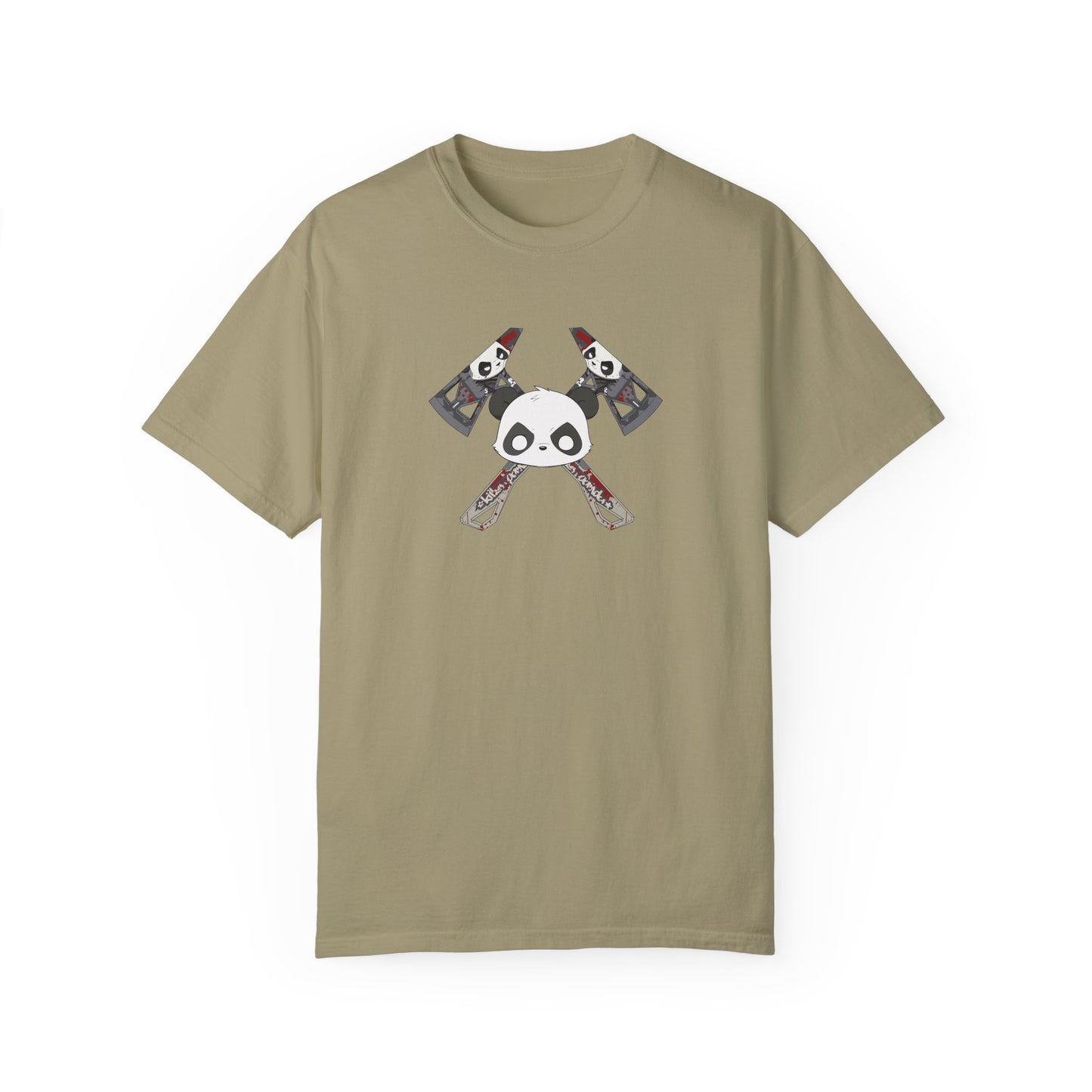 Killer Panda Streetwear - Cross Bones Unisex Garment-Dyed T-shirt