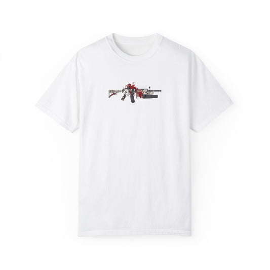 Killer Panda M4 Streetwear - Unisex Garment-Dyed T-shirt