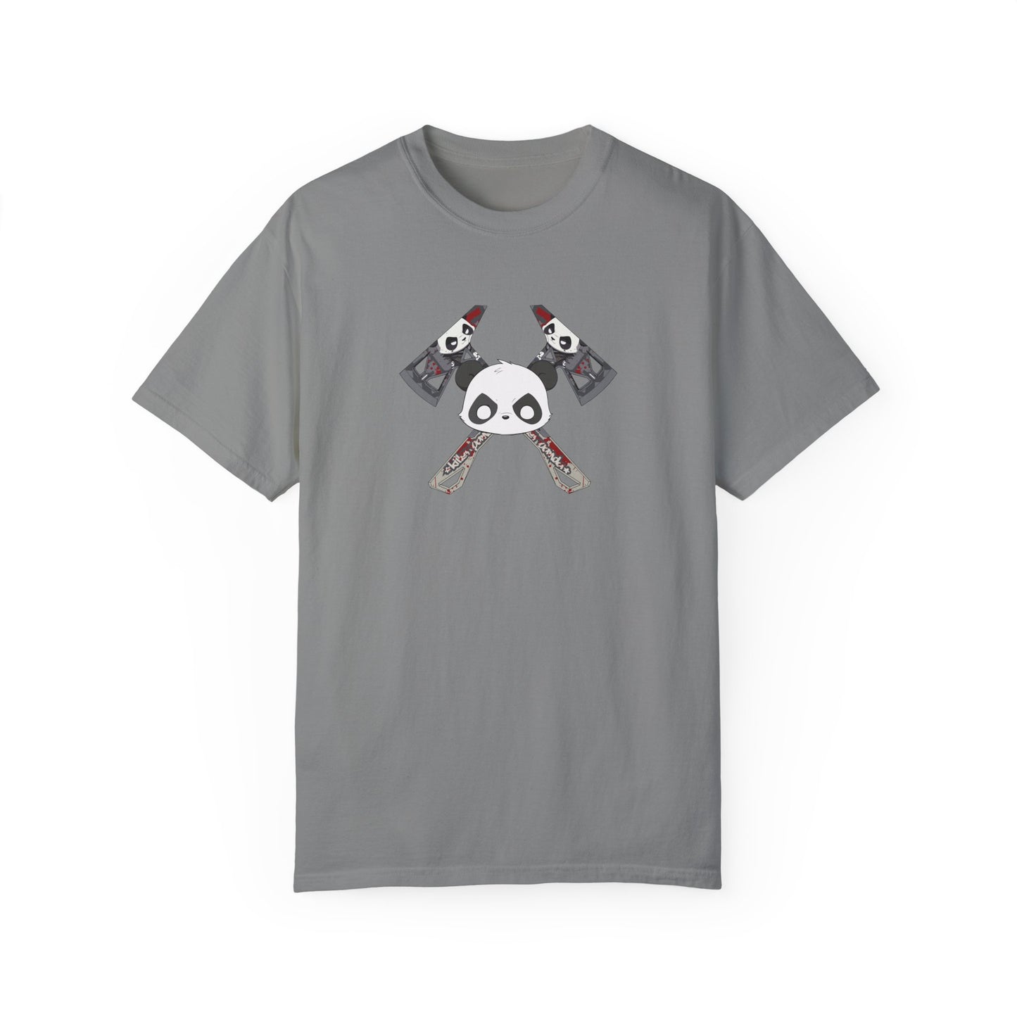Killer Panda Streetwear - Cross Bones Unisex Garment-Dyed T-shirt