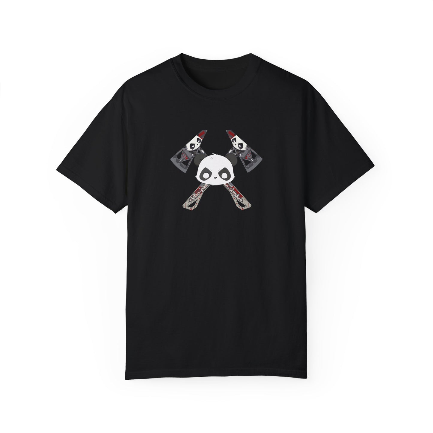 Killer Panda Streetwear - Cross Bones Unisex Garment-Dyed T-shirt