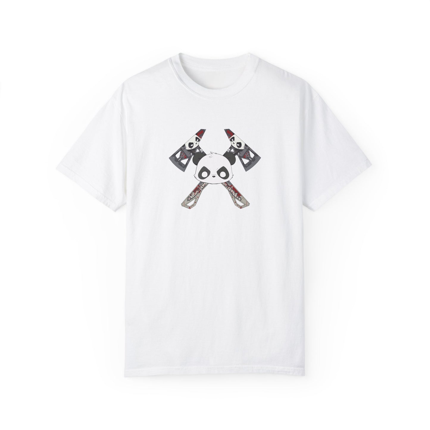 Killer Panda Streetwear - Cross Bones Unisex Garment-Dyed T-shirt