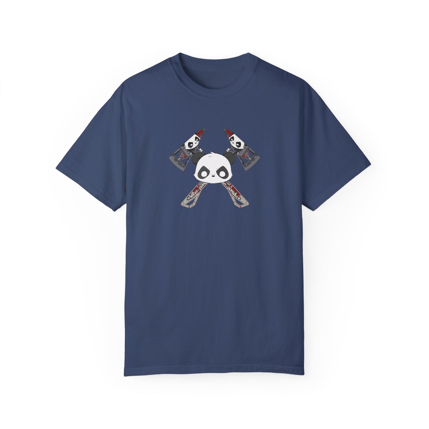 Killer Panda Streetwear - Cross Bones Unisex Garment-Dyed T-shirt