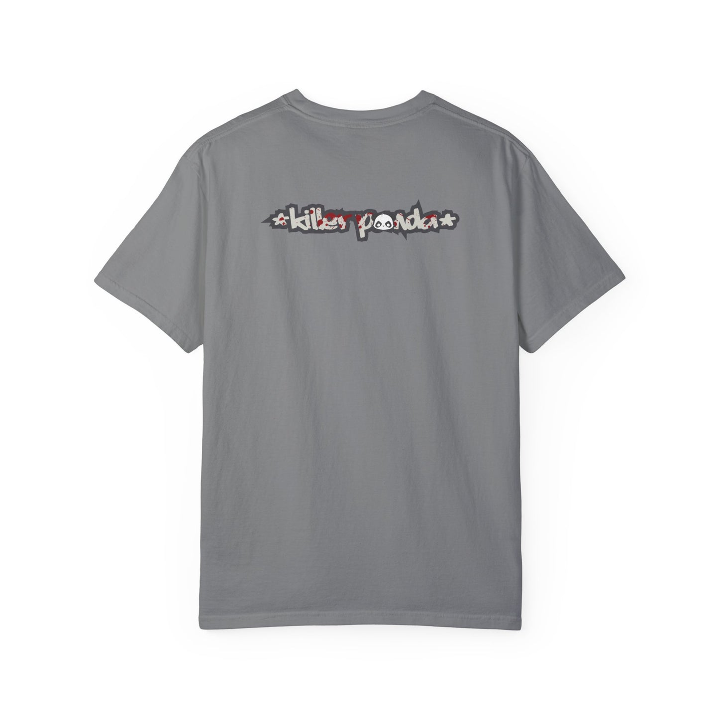 Killer Panda Streetwear - Crossbones Splatter 5 Unisex Garment-Dyed T-shirt
