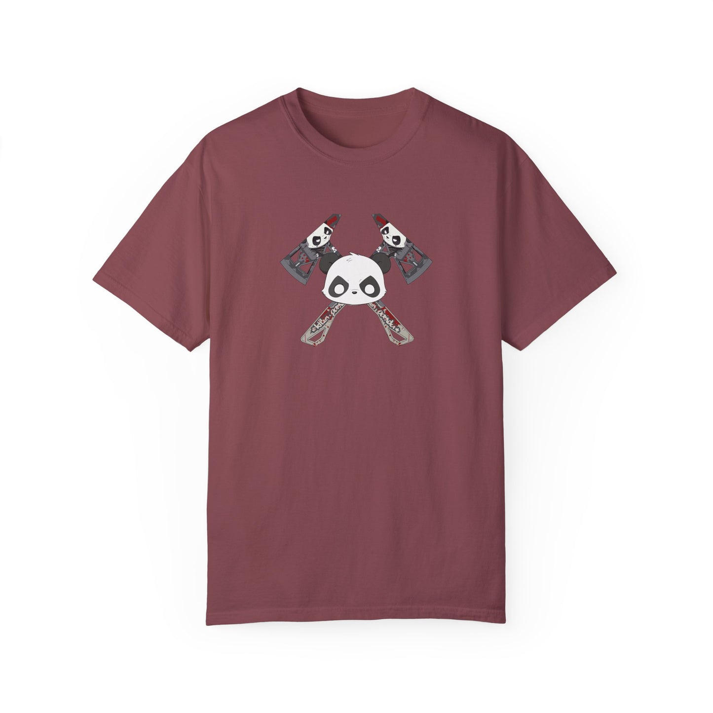 Killer Panda Streetwear - Cross Bones Unisex Garment-Dyed T-shirt